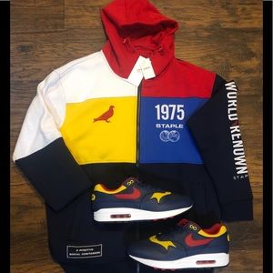Shoes/ staple full zip hoodie